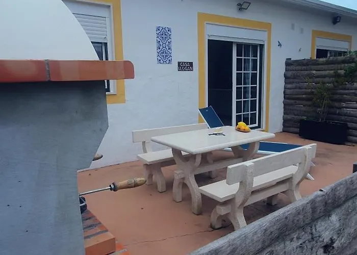 Casa Llogan 4p Quinta Pedras Da Lagoa Дом отдыха Алкобаса